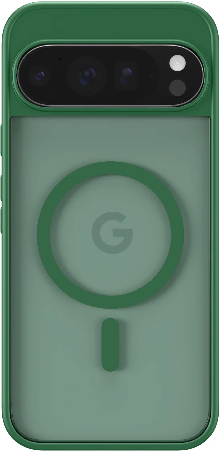 Google Pixel 11 Pro XL Hybrid Hoesje met MagSafe Back Cover Matte Groen afbeelding 3