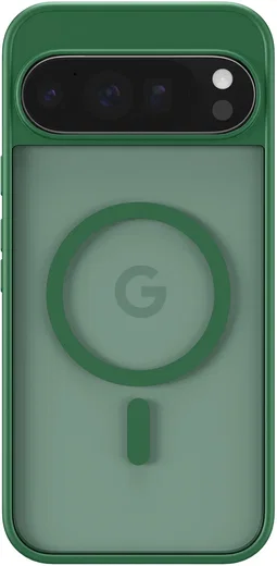 Google Pixel 11 Pro XL Hybrid Hoesje met MagSafe Back Cover Matte Groen afbeelding 3
