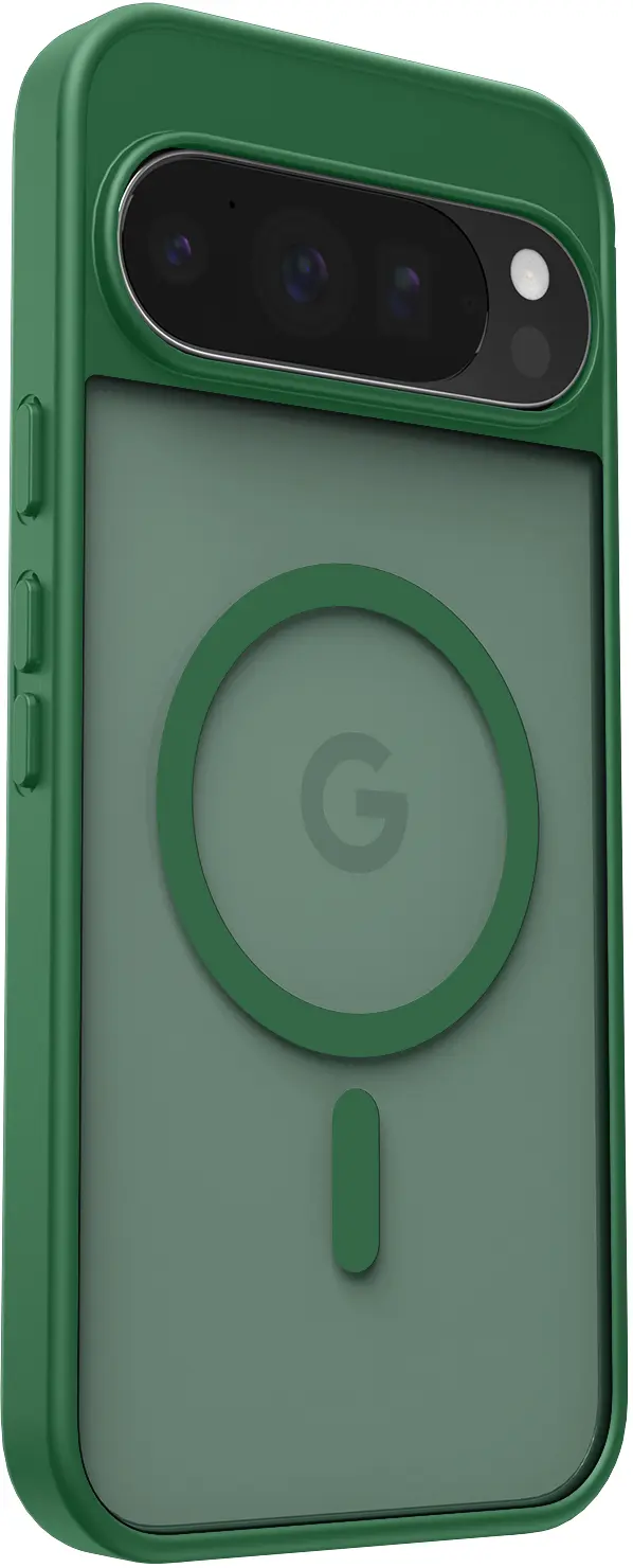Google Pixel 11 Pro XL Hybrid Hoesje met MagSafe Back Cover Matte Groen afbeelding 4