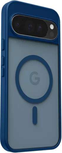 Google Pixel 11 Pro XL Hybrid Hoesje met MagSafe Back Cover Matte Blauw afbeelding 4