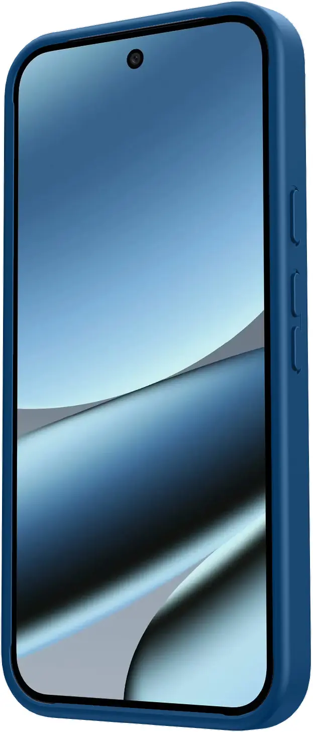 Google Pixel 11 Pro XL Hybrid Hoesje met MagSafe Back Cover Matte Blauw afbeelding 5