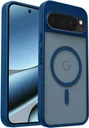 Google Pixel 11 Pro XL Hybrid Hoesje met MagSafe Back Cover Matte Blauw