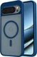 Google Pixel 11 Pro XL Hybrid Hoesje met MagSafe Back Cover Matte Blauw afbeelding 2