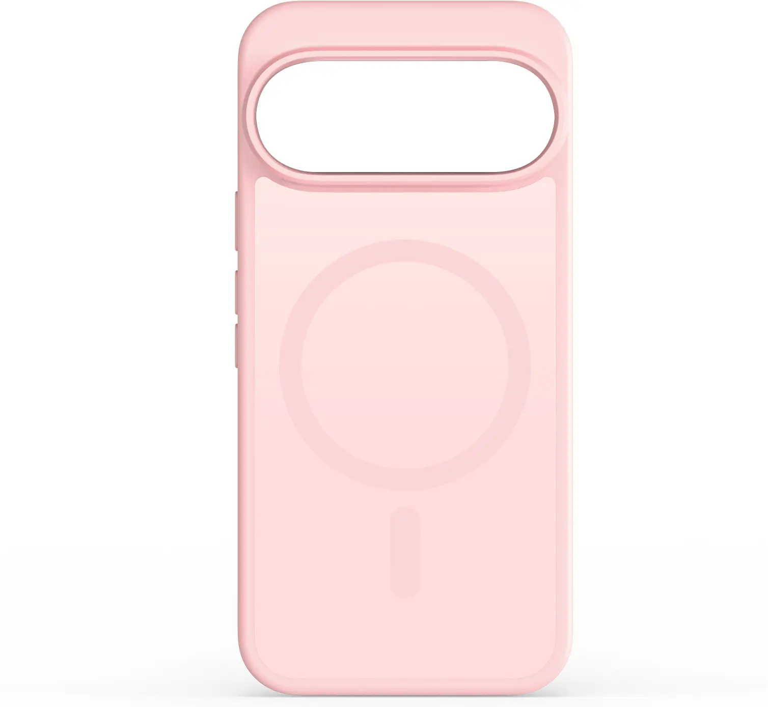 Google Pixel 11 Pro XL Hybrid Hoesje met MagSafe Back Cover Matte Roze afbeelding 9