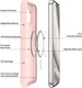 Google Pixel 11 Pro XL Hybrid Hoesje met MagSafe Back Cover Matte Roze afbeelding 6