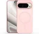 Google Pixel 11 Pro XL Hybrid Hoesje met MagSafe Back Cover Matte Roze