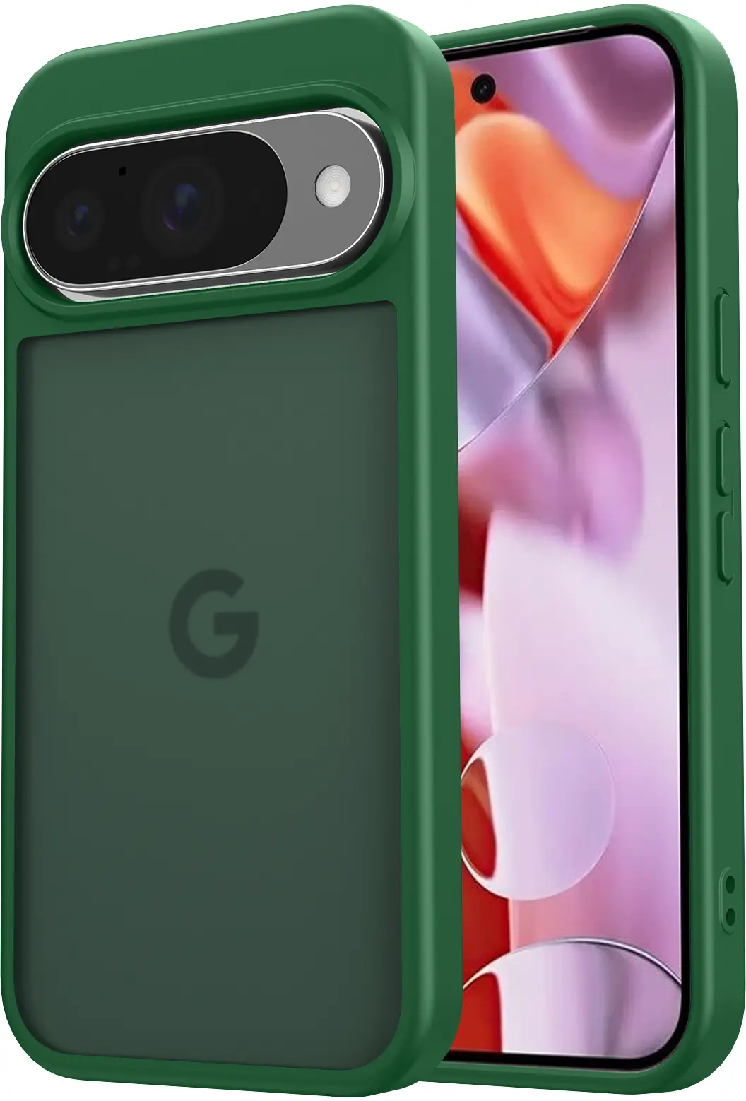 Google Pixel 11 Hoesje Back Cover Matte Groen afbeelding 2