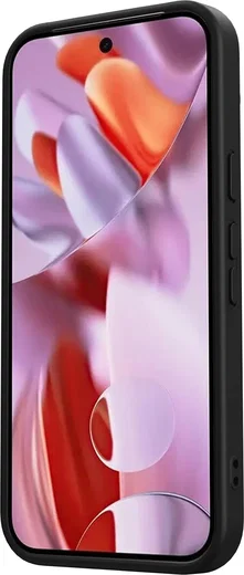 Google Pixel 11 Pro Hoesje Back Cover Matte Zwart afbeelding 4