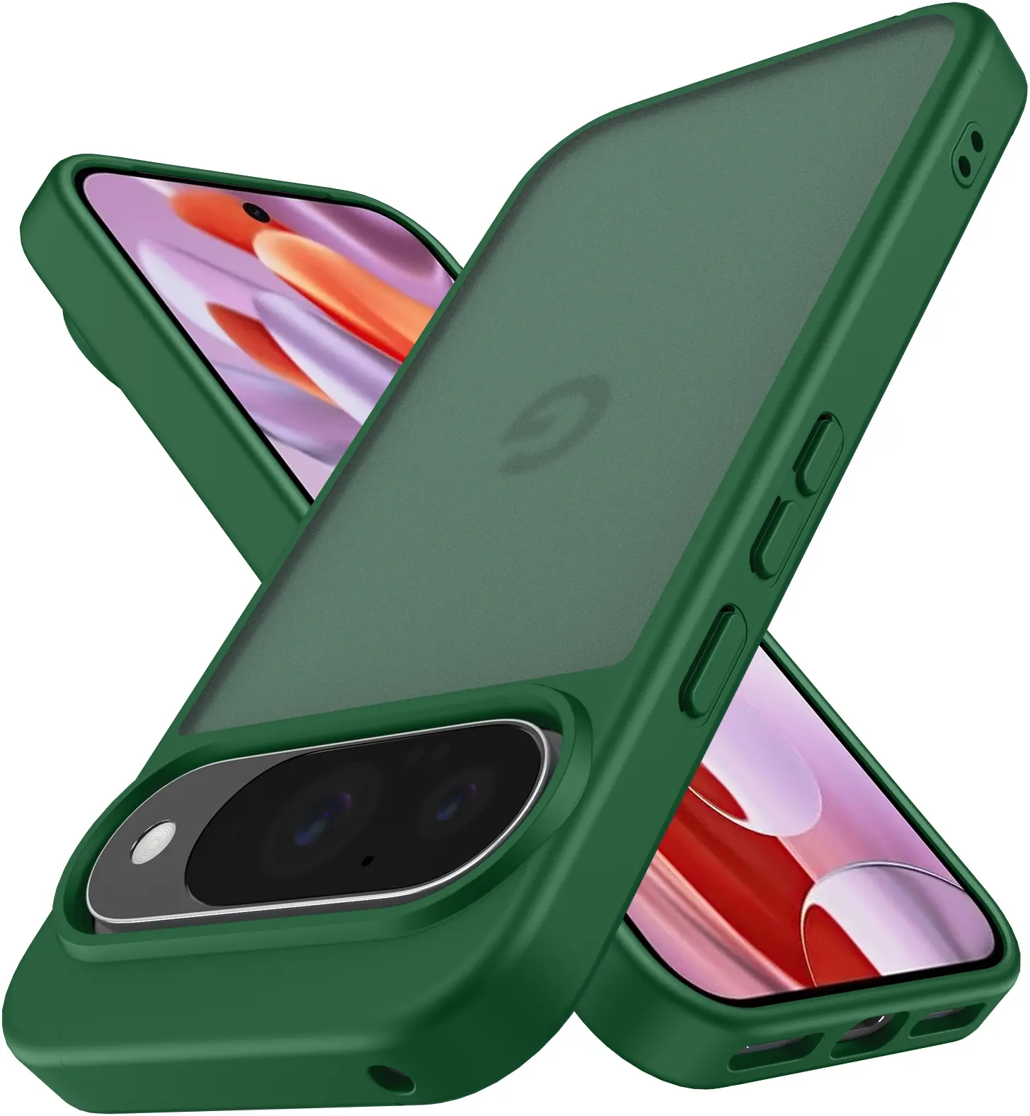 Google Pixel 11 Pro Hoesje Back Cover Matte Groen afbeelding 10