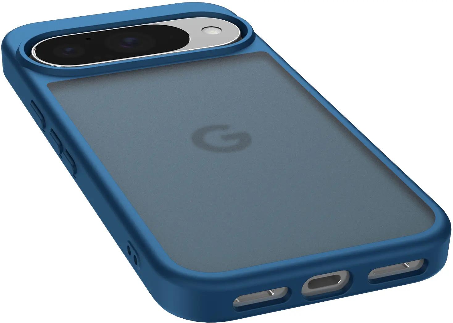 Google Pixel 11 Pro Hoesje Back Cover Matte Blauw afbeelding 6