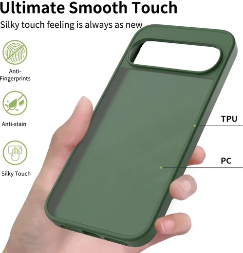 Google Pixel 11 Pro XL Hoesje Back Cover Matte Groen afbeelding 5