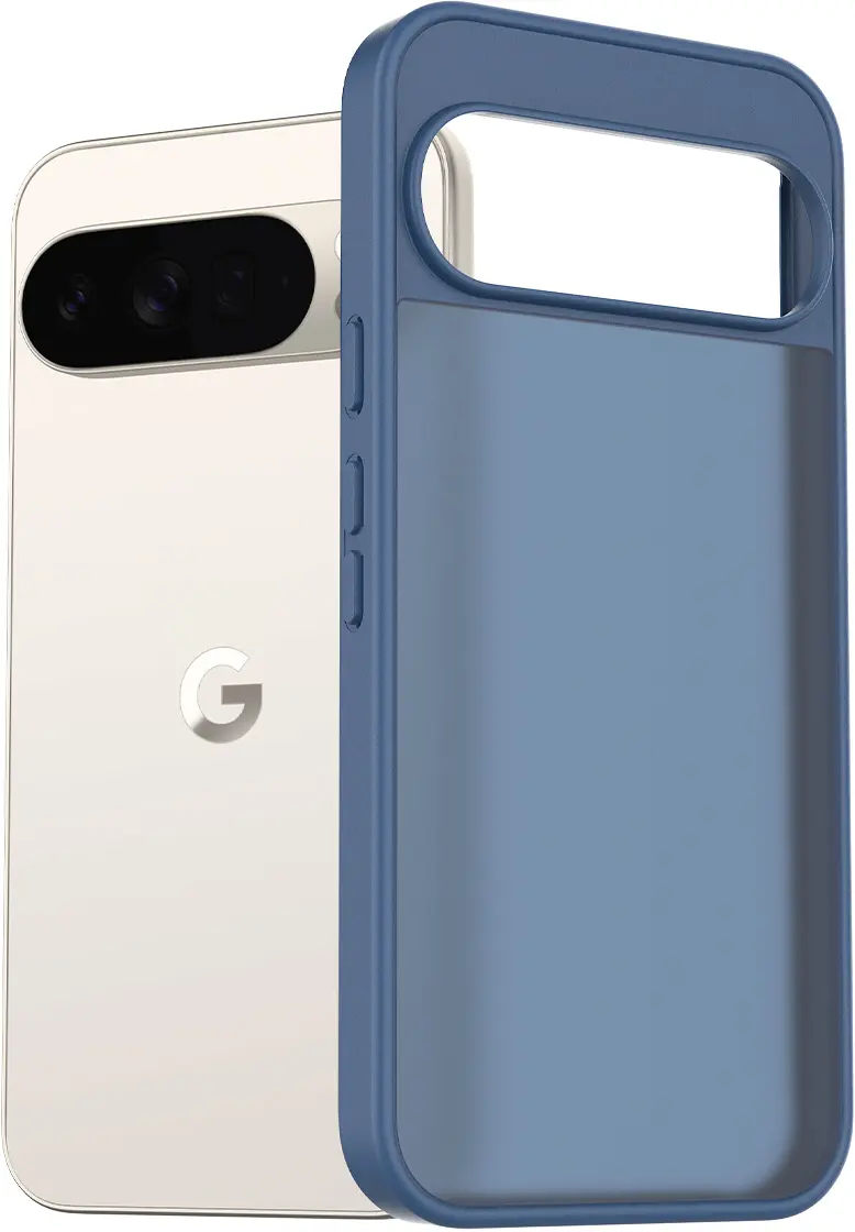 Google Pixel 11 Pro XL Hoesje Back Cover Matte Blauw afbeelding 1