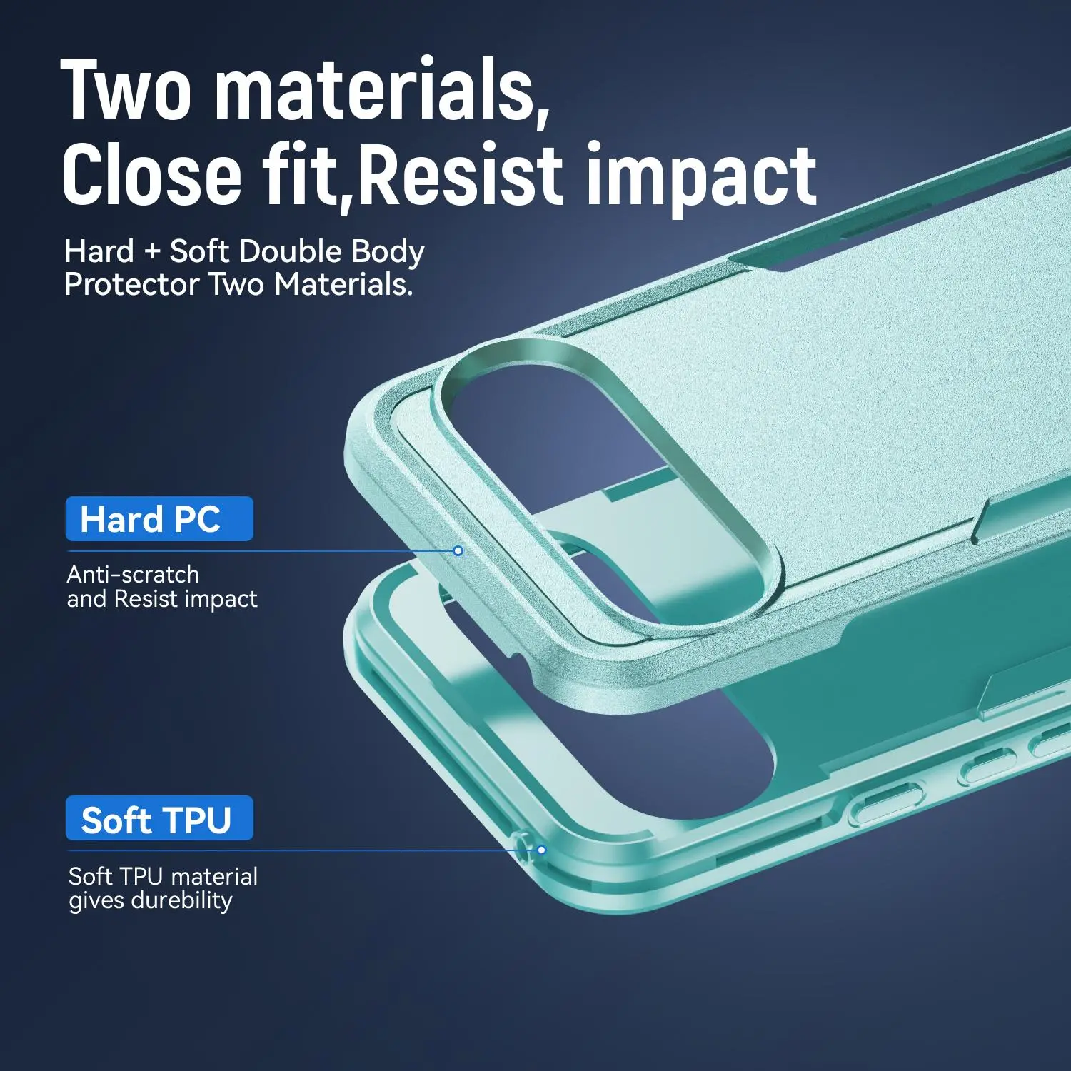 Google Pixel 11 / 11 Pro Hoesje Schokbestendige Hardcase Back Cover Groen afbeelding 6