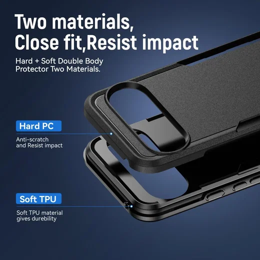 Google Pixel 11 Pro XL Hoesje Schokbestendige Hardcase Back Cover Zwart afbeelding 6