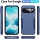 Google Pixel 11 Pro XL Hoesje Schokbestendige Hardcase Back Cover Blauw afbeelding 2