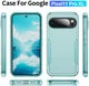 Google Pixel 11 Pro XL Hoesje Schokbestendige Hardcase Back Cover Groen afbeelding 2