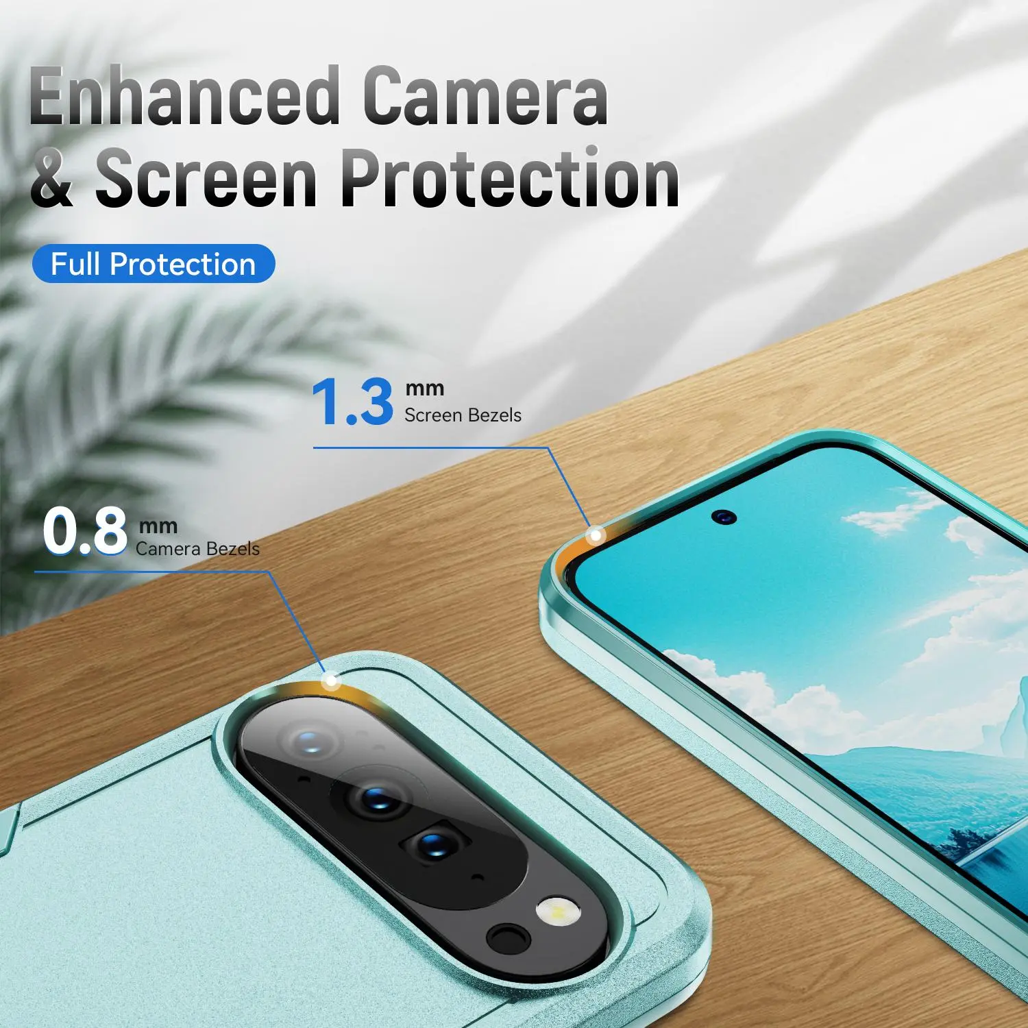 Google Pixel 11 Pro XL Hoesje Schokbestendige Hardcase Back Cover Groen afbeelding 3
