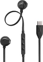 JBL Tune 305C Bedrade In-Ear USB-C Oordopjes met Ingebouwde Microfoon Zwart
