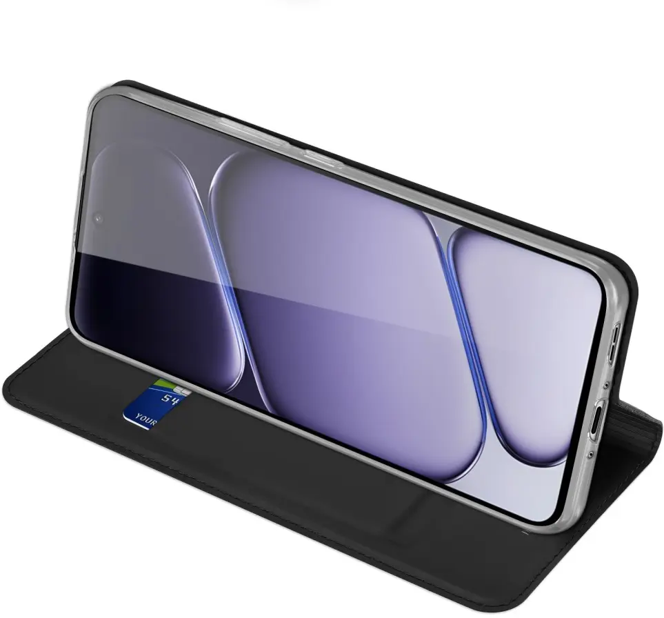 Dux Ducis Skin Pro OnePlus Nord CE 6 Lite Hoesje Portemonnee Book Case Zwart afbeelding 6