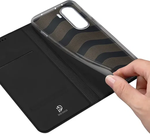 Dux Ducis Skin Pro OnePlus Nord CE 6 Lite Hoesje Portemonnee Book Case Zwart afbeelding 8