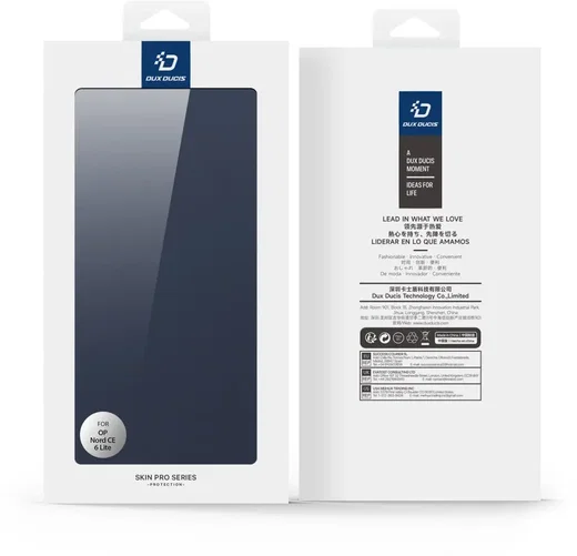 Dux Ducis Skin Pro OnePlus Nord CE 6 Lite Hoesje Portemonnee Book Case Blauw afbeelding 11