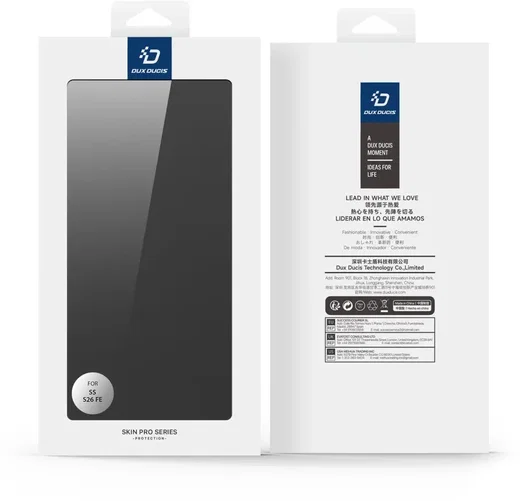 Dux Ducis Skin Pro Samsung Galaxy S26 FE Hoesje Portemonnee Book Case Zwart afbeelding 11