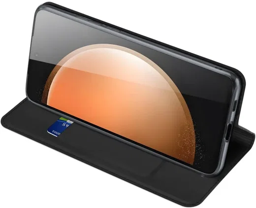 Dux Ducis Skin Pro Samsung Galaxy S26 FE Hoesje Portemonnee Book Case Zwart afbeelding 6