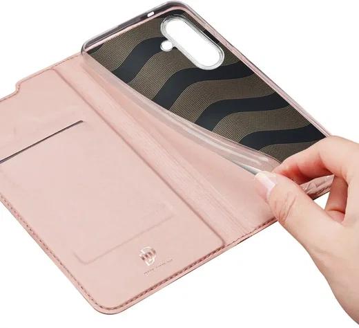 Dux Ducis Skin Pro Samsung Galaxy S26 FE Hoesje Portemonnee Book Case Roze afbeelding 8