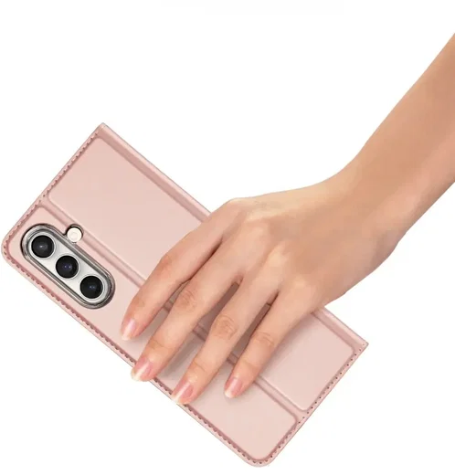 Dux Ducis Skin Pro Samsung Galaxy S26 FE Hoesje Portemonnee Book Case Roze afbeelding 7
