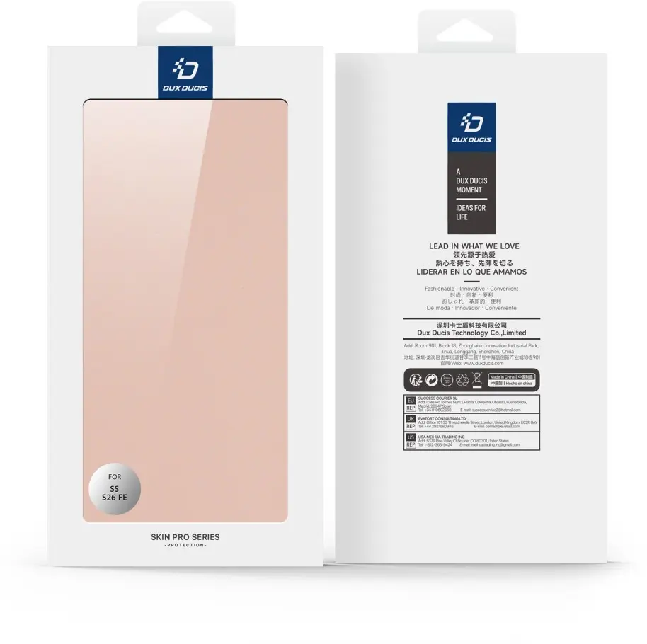 Dux Ducis Skin Pro Samsung Galaxy S26 FE Hoesje Portemonnee Book Case Roze afbeelding 11
