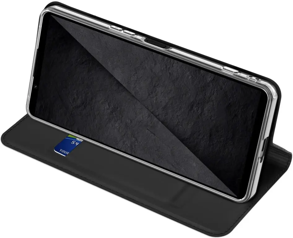 Dux Ducis Skin Pro Sony Xperia 1 VIII Hoesje Portemonnee Book Case Zwart afbeelding 6