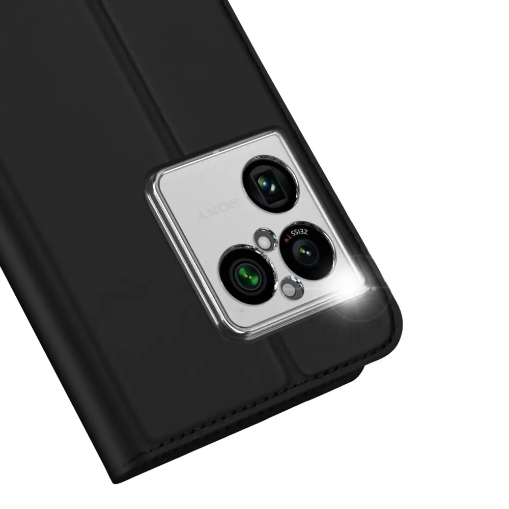 Dux Ducis Skin Pro Sony Xperia 1 VIII Hoesje Portemonnee Book Case Zwart afbeelding 5