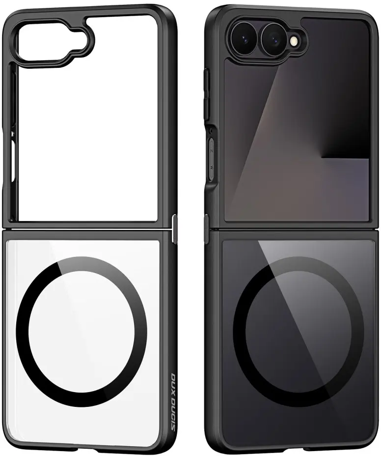 Dux Ducis Aimo Samsung Galaxy Z Flip 8 Hoesje MagSafe Back Cover Zwart afbeelding 2