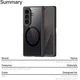 Dux Ducis Aimo Samsung Galaxy Z Fold 8 Hoesje MagSafe Back Cover Zwart afbeelding 9