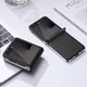Dux Ducis Bril Samsung Z Flip 8 Hoesje Back Cover Zwart afbeelding 10