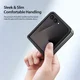 Dux Ducis Bril Samsung Z Flip 8 Hoesje Back Cover Zwart afbeelding 3