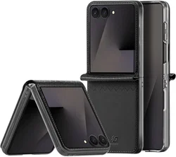 Dux Ducis Bril Samsung Z Flip 8 Hoesje Back Cover Zwart afbeelding