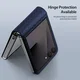 Dux Ducis Bril Samsung Z Flip 8 Hoesje Back Cover Blauw afbeelding 4