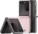 Dux Ducis Bril Samsung Z Flip 8 Hoesje Back Cover Roze afbeelding 1