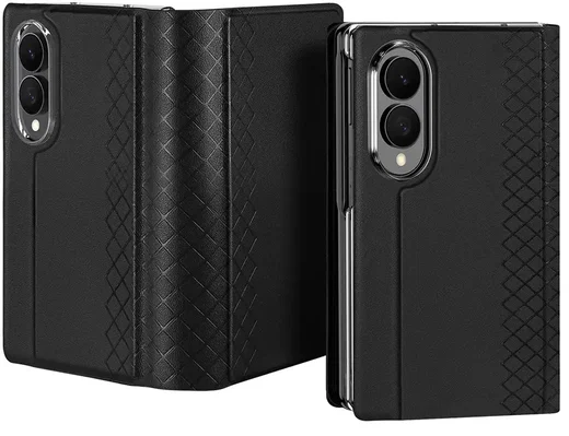 Dux Ducis Bril Samsung Galaxy Z Fold 8 Hoesje Back Cover Zwart afbeelding 3