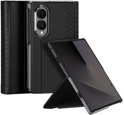 Dux Ducis Bril Samsung Galaxy Z Fold 8 Hoesje Back Cover Zwart afbeelding
