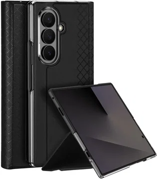 Dux Ducis Bril Samsung Galaxy Z Fold 8 Ultra Hoesje Back Cover Zwart