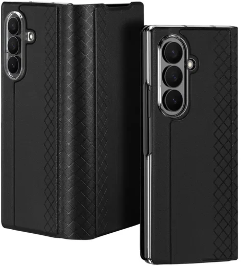 Dux Ducis Bril Samsung Galaxy Z Fold 8 Ultra Hoesje Back Cover Zwart afbeelding 4