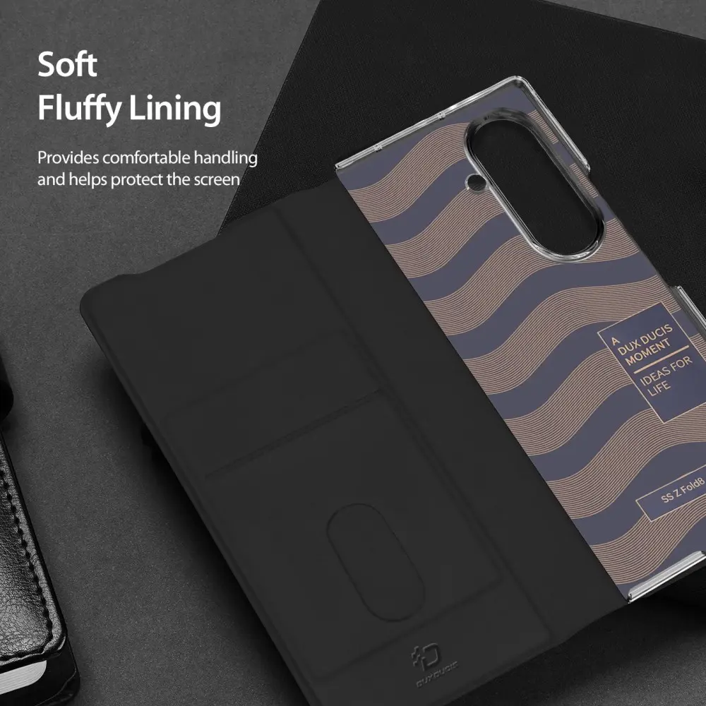 Dux Ducis Bril Samsung Galaxy Z Fold 8 Ultra Hoesje Back Cover Zwart afbeelding 11