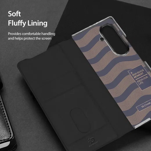 Dux Ducis Bril Samsung Galaxy Z Fold 8 Ultra Hoesje Back Cover Zwart afbeelding 11