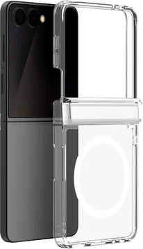 Dux Ducis Clin Samsung Galaxy Z Flip 8 Hoesje MagSafe Back Cover Transparant
