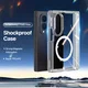 Dux Ducis Clin Samsung Galaxy Z Fold 8 Hoesje MagSafe Back Cover Transparant afbeelding 3