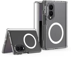 Dux Ducis Clin Samsung Galaxy Z Fold 8 Hoesje MagSafe Back Cover Transparant afbeelding