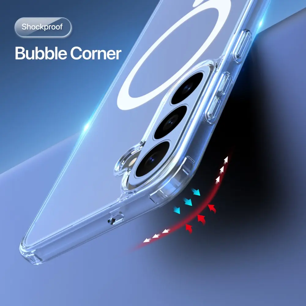 Dux Ducis Clin Samsung Galaxy S26 FE Hoesje MagSafe Back Cover Transparant afbeelding 7