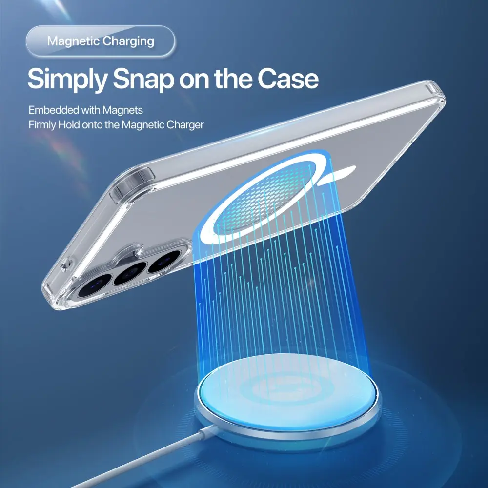 Dux Ducis Clin Samsung Galaxy S26 FE Hoesje MagSafe Back Cover Transparant afbeelding 3